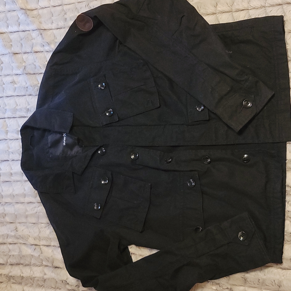 Great Condition Like New Cotton Military Hurley Jacket W/4 External Pockets